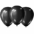 GLOBBY 9" LISO STANDARD NEGRO - Bolsita x 25 u.