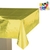 MANTEL METALIZADO DORADO 137cmx274cm