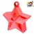 PESA ANCLAJE PARA GLOBOS ESTRELLA ROJA METALIZADA - comprar online