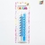 VELAS LARGAS IMPRESAS CELESTES LUNAR, RAYA Y PLATA -Blister x 10un