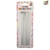 VELAS LARGAS METALIZADAS PLATEADAS - Blister x 8 unidades