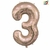 GLOBO METALIZADO CHICO CHAMPAGNE GOLD 3 - comprar online