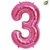 GLOBO METALIZADO CHICO ROSA 3 - comprar online