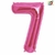 GLOBO METALIZADO CHICO ROSA 7 - comprar online