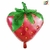 GLOBO METALIZADO FORMA FRUTILLA