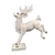 VENADO BLANCO SALTANDO 31X9X35