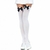 MEDIAS BLANCAS MOÑO NEGRO 7/8 - comprar online