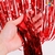 CORTINA ECO ROJA 100x200cm - comprar online