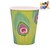 VASO DE POLIPAPEL PAVO REAL (impresión metalizada) x 6 un