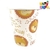VASO DE POLIPAPEL LEON x 6 unidades