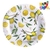 PLATO DE POLIPAPEL 17cm LIMONES x 6 unidades