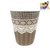 VASO DE POLIPAPEL ENCAJE x 6 unidades