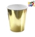 VASO DE POLIPAPEL DORADO x 6 unidades