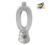 VELA NUMERO LUMINOSO LED Nº 0 con 4 velitas