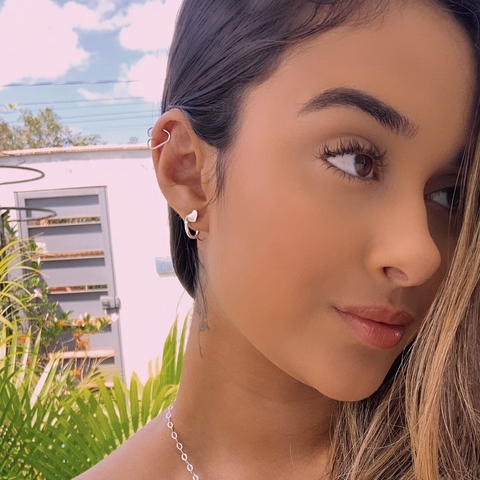 ARGOLA 12 MM LISA DOB.