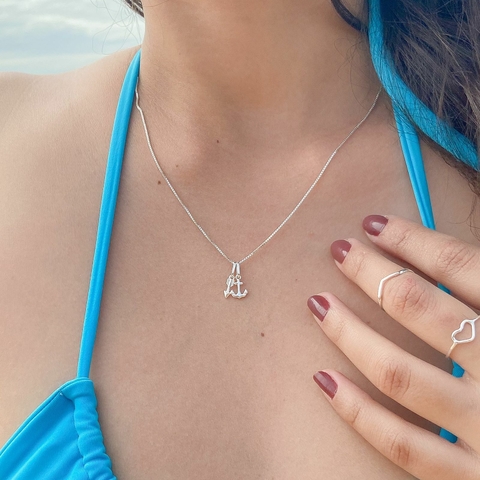 COLAR PATUA ANCORA E FLECHA