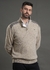 Cuello Alto con alamares y apliques