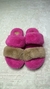 Chinelo bicolor peluciado - comprar online