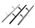 HH - Para-choque traseiro universal preto/prata/chumbo - HH-UP0051 - comprar online