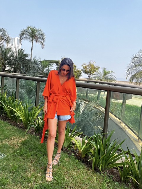 Kimono/Caftan Bárbara Laranja