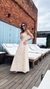 Vestido laise drapeado Sylvie - Jabô