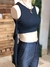 TOPS NEGRO DOBLE MANGA - comprar online