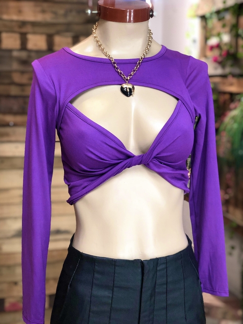 TOPS VIOLETA INFINITO