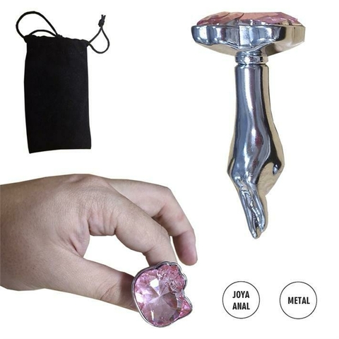 Mensa Rosa S: Plug de entrenamiento anal pequeño con joya de gatito rosa - comprar online