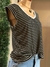 REMERA NEGRA RAYAS MANGAS JAPONESAS - comprar online