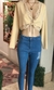 CAMISA BEIGE PUNTILLA en internet