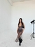 VESTIDO ANIMAL PRINT LARGO - comprar online