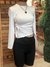 CAMISETA BLANCA FRUNCE - comprar online