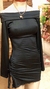 VESTIDO NEGRO CUELLO BOTE - OROZCAS