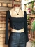Imagen de TOPS NEGRO COMBINADO CON MICRO TULL
