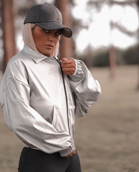 CAMPERAS BOMBER ENGOMADAS METLIZADAS