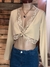CAMISA BEIGE PUNTILLA - comprar online