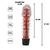 Sagitta Roja : Vibrador Rigido texturado