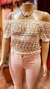 BLUSA BEIGE DE GUIPUR