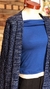 MAXI TAPADO AZUL MARINO CON LUREX