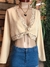 CAMISA BEIGE PUNTILLA