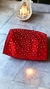 Strapless bando rojo tachas