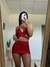 TOPS ROJO DE LENTEJUELAS X