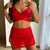 TOPS ROJO DE LENTEJUELAS X en internet