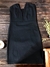 vestido de bengalina V negro