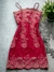 vestidos importados tull bordado - comprar online