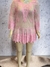 camisola o vestido importada de tull bordado - OROZCAS