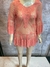 camisola o vestido importada de tull bordado en internet