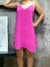 vestido fucsia bretel - comprar online