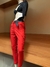 pantalon cargo rojo