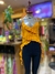BLUSA NARANJA VOLADOS